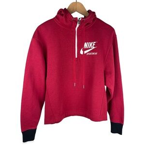 NWT - Nike Archive Hoodie - 909147- Dark Red - Small